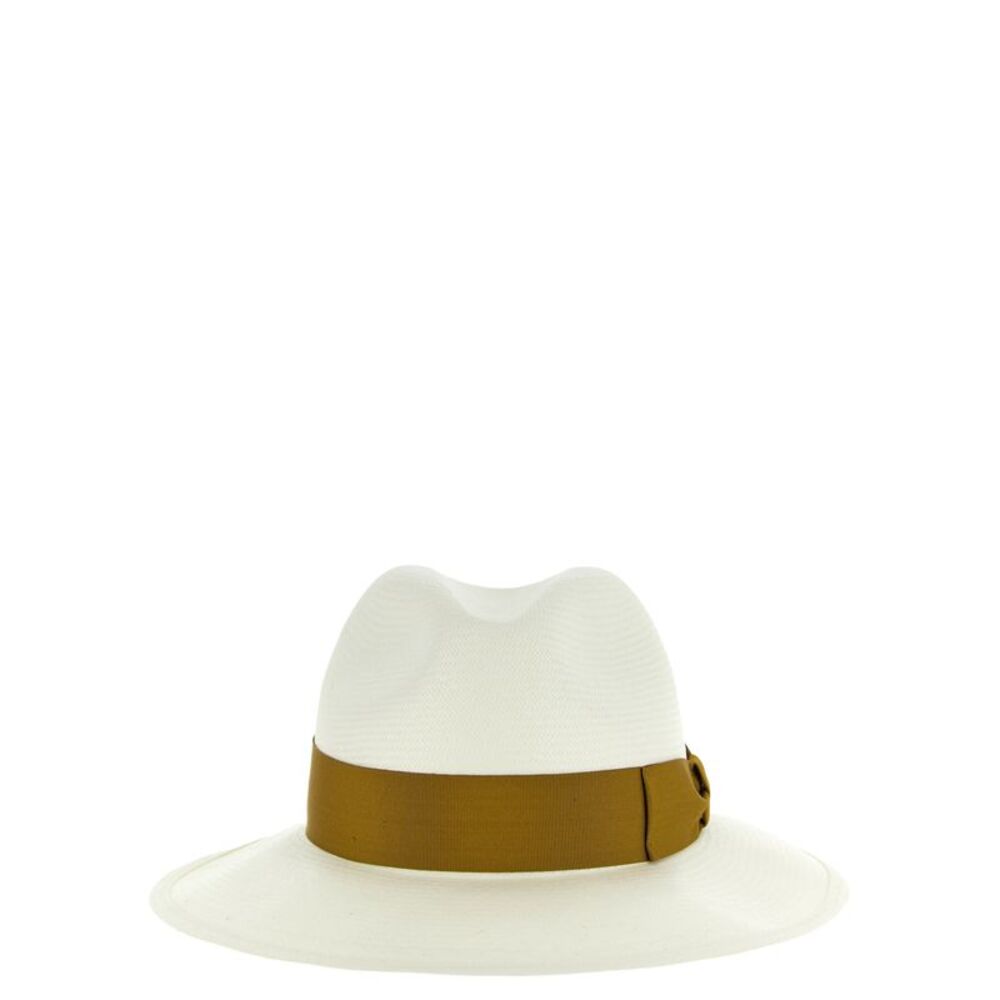 Borsalino Brown Hemp Men's Fedora